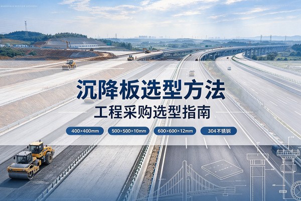 开阳沉降板选择方法