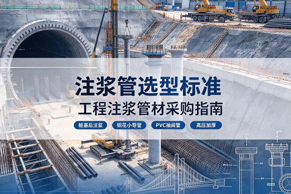 开阳注浆管选型标准