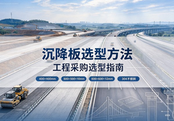 开阳沉降板选择方法